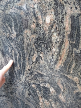 The Morton gneiss is used in Seattle buildings. At 3.2 billion years old it is probably the oldest building stone in the world.